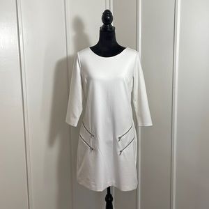 Express White sheath dress size L